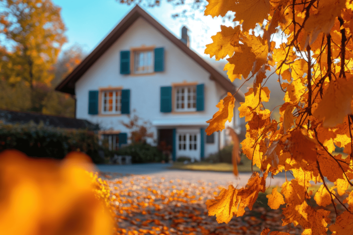 Hiša jeseni